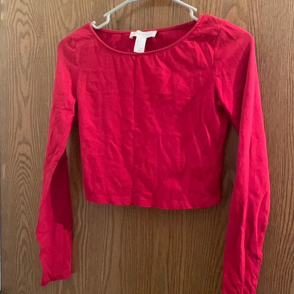 Red Crop Top